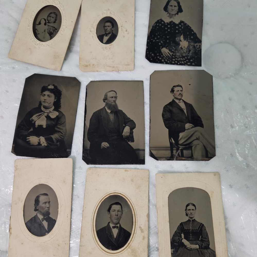 1850s Tin Photos